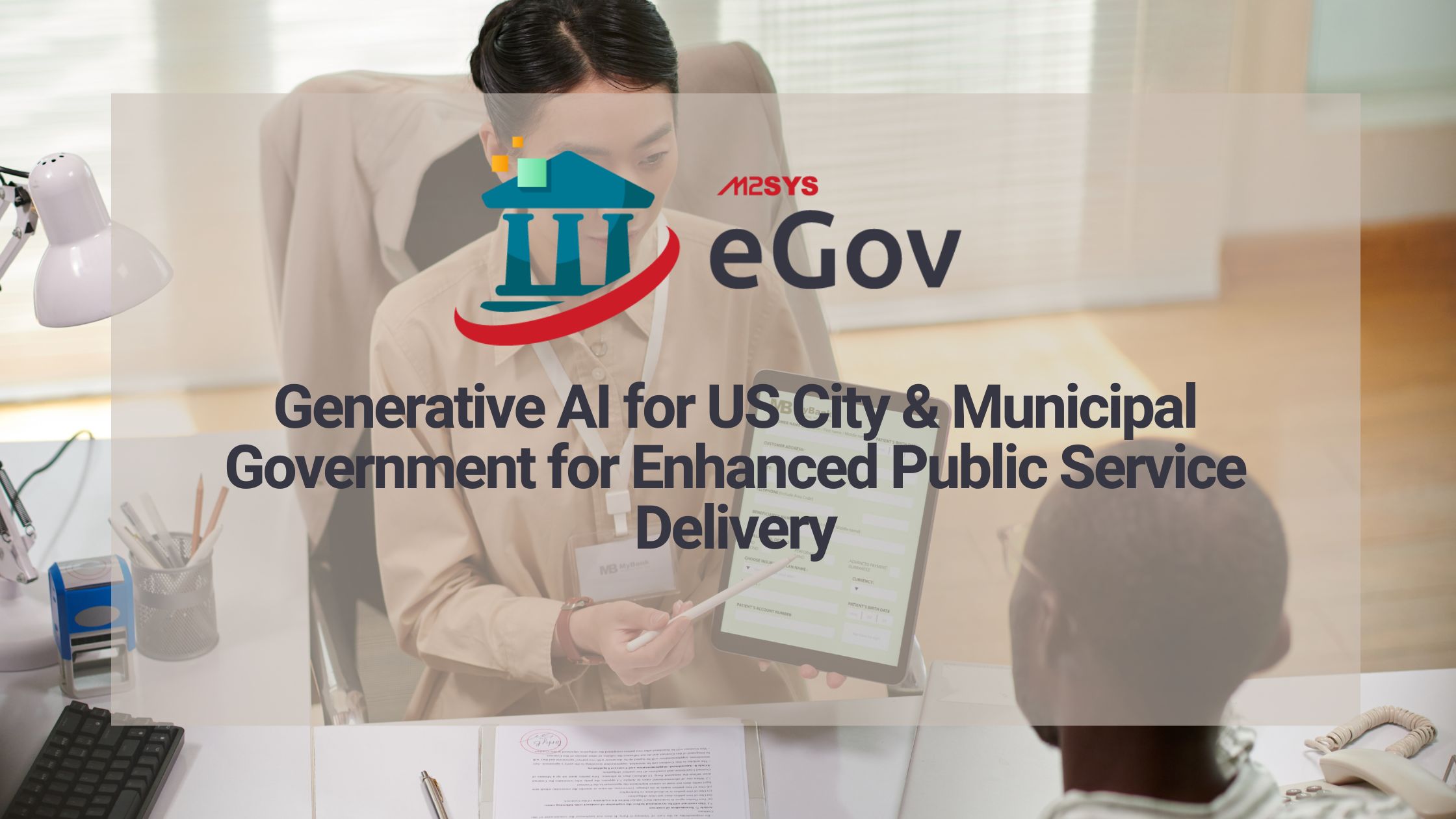 Generative AI for US City & Municipal Government for Enhanced Public Service Delivery