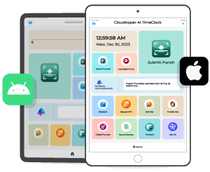 Transform Tablets Into Smart Time Clocks